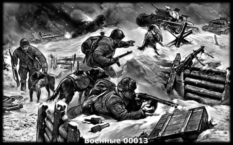 Гравировка военные №11 — основное фото — Центр Гранита Москва